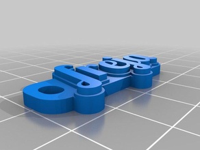 freja Anahtarlık özelleştirilmiş 3d print model - Mito3D