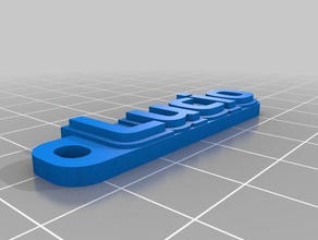 lucioi de porte-clés personnalisé 3d print model - Mito3D