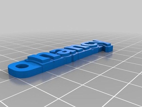 nan keychains customized 3d print model - Mito3D