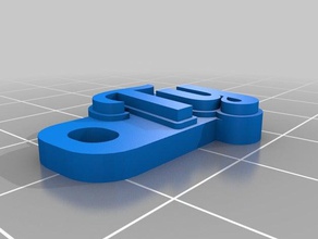 ty Anahtarlık özelleştirilmiş 3d print model - Mito3D