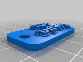 td keychains customized 3d print model - Mito3D