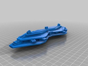 bayrak gemi taşımacılığı savaşçı 3d baskı 3d print model - Mito3D
