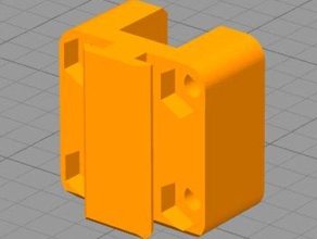 geçiş clamp mount misumi ekstruzyon yatak araçlar 3d print model - Mito3D
