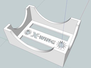x-wing miniatures manica danno ponte titolare giocattolo gioco accessori 3d print model - Mito3D