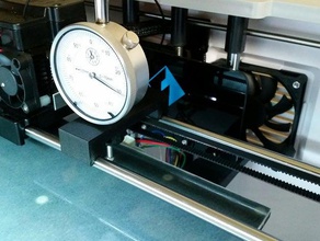 flashforge dreamer dremel idea magnetic dial indicator holder 3d printer accessories builder 3d print model - Mito3D