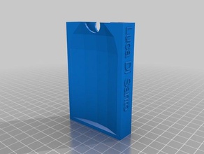 business card carrier lds accessories customized 3d print model - Mito3D