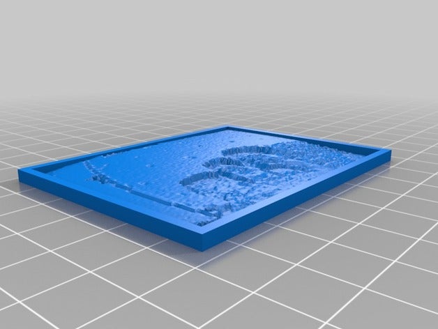 meine angepasste lithopane 2d Kunst 3D print model - Mito3D