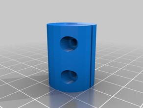5mm coupler parts customized 3d print model - Mito3D
