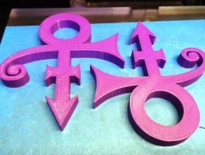 prince symbol signs logos 3d print model - Mito3D