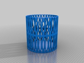 org1 Dekor cup Bio vase 3d print model - Mito3D