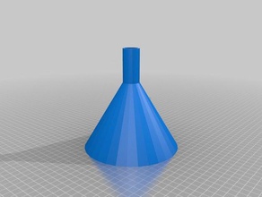 oil funnel parametric other customized 3d print model - Mito3D
