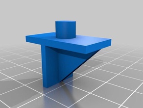 dolap raf peg yedek parçalar parça destek 3d print model - Mito3D