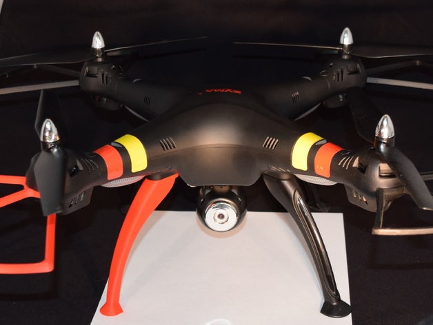 syma x8c remplacement de la jambe du train d'atterrissage rc véhicules 3D print model - Mito3D