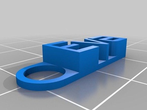 eva de l'organisation personnalisé 3d print model - Mito3D