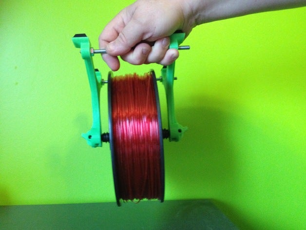 sgancio rapido del filamento titolare 3d la stampante accessori basso coefficiente di attrito spool 3D print model - Mito3D