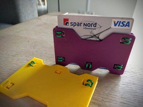 minimalist cüzdan aksesuarlar ince 3d print model - Mito3D