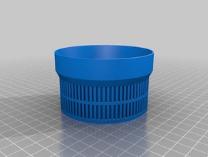 meine angepassten Abfluss-filter Teile 3d print model - Mito3D