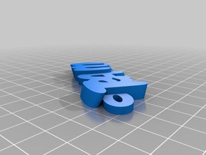 te amo llaveros personalizado 3d print model - Mito3D