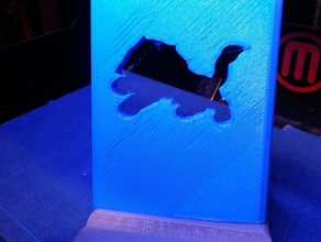 detroit lions tablet stand kindle fire tinkercad 3d print model - Mito3D