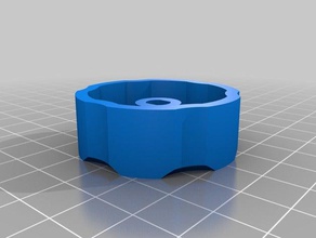 lasko box fan knob replacement parts 3d print model - Mito3D