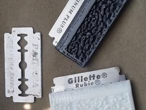 razor blade handle tools 3d print model - Mito3D