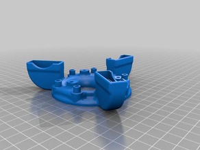 rostock max v2 Effektor 3d Drucker Teile 3d print model - Mito3D