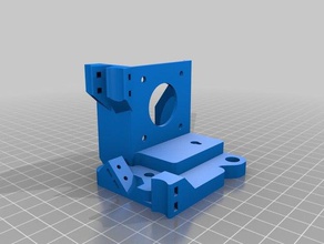e3d-bigbox titan extruder Halterung gehoben Drucker Zubehör 3d print model - Mito3D