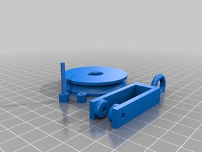 pulley machine tools 3d print model - Mito3D