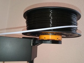 flux-spool-Halter 3d Drucker - Zubehör flux 3d-Drucker Fluss-delta remixchallenge 3d print model - Mito3D