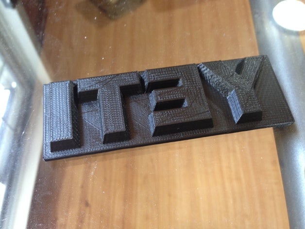 yeti-logo Zeichen logos 3D print model - Mito3D