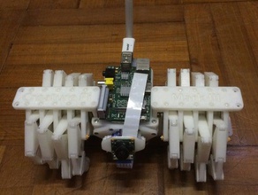 la criatura pi mark iii, parte 1 robótica mecanisme mecanismo theo jansen 3d print model - Mito3D