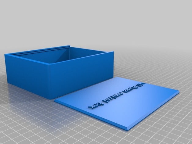 i3 pursa control box lid containers customized 3D print model - Mito3D