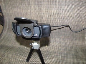 logitech c920 c922 web cam privacy cover camera shield webcam 3d print model - Mito3D