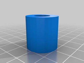 meu personalizados espaçador cilíndrico partes 3d print model - Mito3D