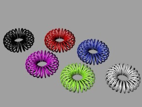 printemps de bracelet bracelets 3d print model - Mito3D