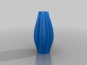 fracvase9 decor spiral vase 3d print model - Mito3D