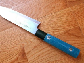 Japon bıçak sapı mutfak yemek 3d print model - Mito3D