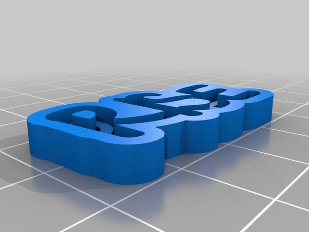 rise keychains customized 3D print model - Mito3D