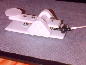 amatör telsiz mors anahtarı elektronik hamradio 3d print model - Mito3D
