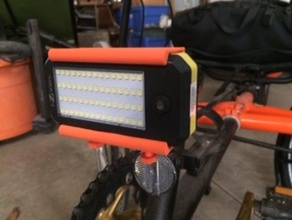 Fahrrad Licht-Halter sport im freien 3d print model - Mito3D