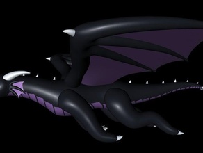 drake dragon oyuncak oyun aksesuarlar şişme 3d print model - Mito3D
