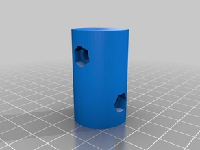 2 coupleurs axe 8x8 mm 3d printer parts 3d print model - Mito3D
