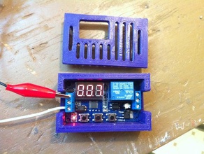 programmierbare timer-relais der Fall ist tool Inhaber - Boxen Elektronik hobby 3d print model - Mito3D