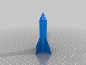 meu personalizados ar comprimido foguete brinquedo jogo acessórios 3d print model - Mito3D