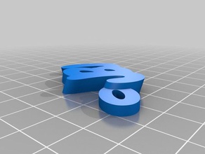 jbj keychains customized 3d print model - Mito3D