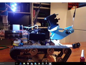 seguimiento de rover la robótica 3d print model - Mito3D
