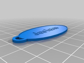 josiane keychains customized 3d print model - Mito3D
