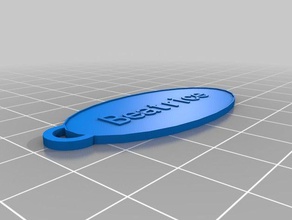 beatrice keychains customized 3d print model - Mito3D