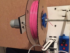 filawinder de cartón cola 3d la impresora accesorios La impresión en filamento bobina filastruder 3d print model - Mito3D