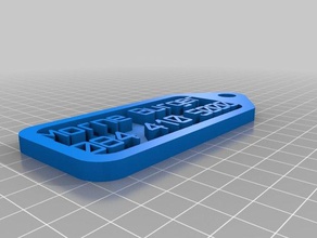 my customized key morne household 3d print model - Mito3D